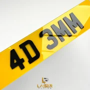 4D 3mm Acrylic Number Plates - Image 9