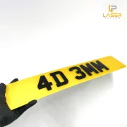 4D 3mm Acrylic Number Plates - Image 2
