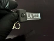 Custom Personalised 3D LED Number Plate Light Keyring / Keychain - Image 7